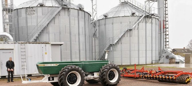 Švedi izdelali električni traktor Drever 120