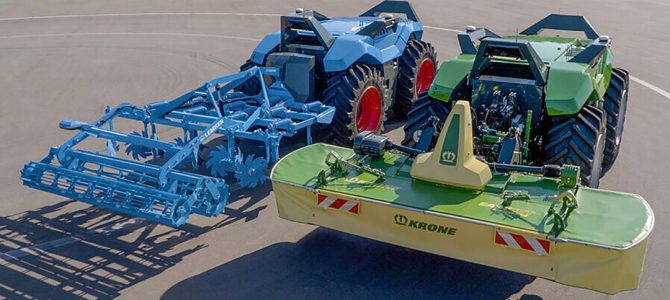 Lemken in Krone razvila avtonomni agribot