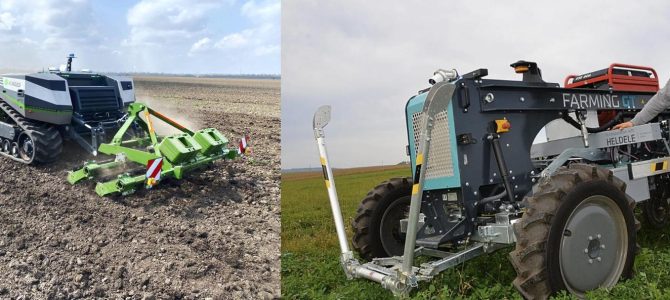 Kako dva nemška kmeta gledata na svoja kmetijska robota