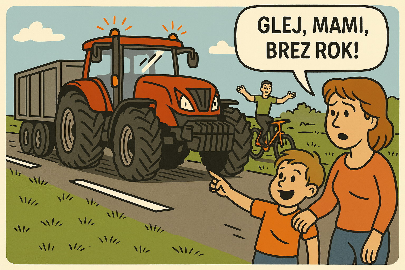 Avtonomni traktorji na javnih cestah: revolucija ali tvegan eksperiment?